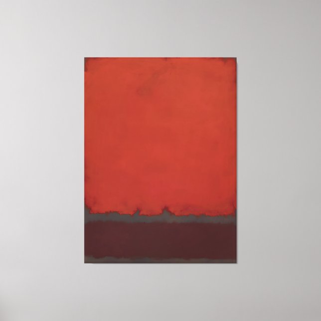 Mark Rothko painting Canvas Print (Front)
