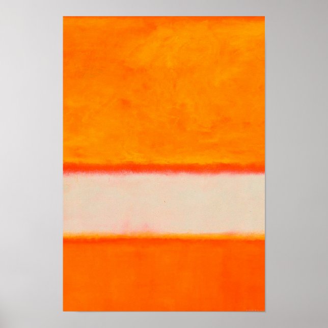 mark rothko paintings art abstract poster (Front)