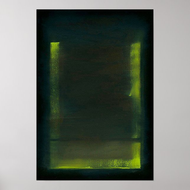 mark rothko paintings art abstract poster (Front)