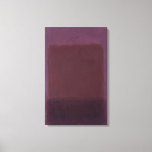 Mark Rothko - Purple Brown - 1957 Canvas Print