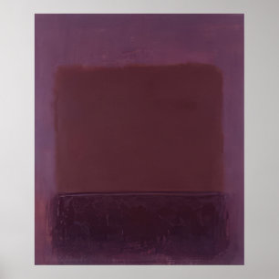 Mark Rothko - Purple Brown - 1957 Poster
