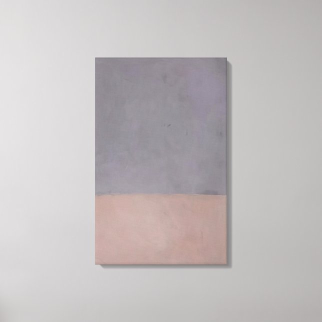 Mark Rothko - Untitled Gray and Mauve - 1969 Canvas Print (Front)