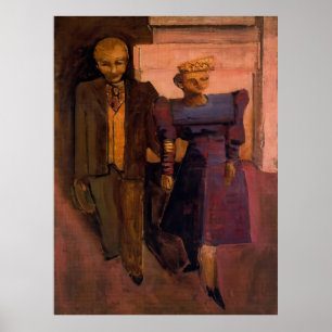 Mark Rothko - Untitled (Standing Man and Woman) - Poster