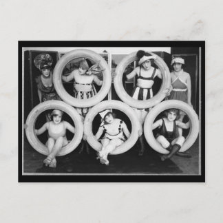 Mark Sennett Bathing Beauties Postcard