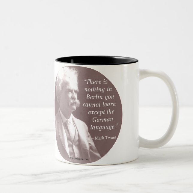 Mark Twain Berlin Mug (Right)