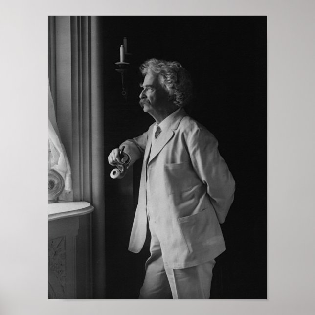 MARK TWAIN c. 1907 Poster (Front)