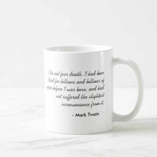 Mark Twain Coffee Mug