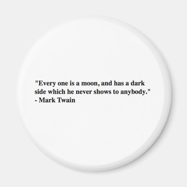 Mark Twain Magnet (Front)