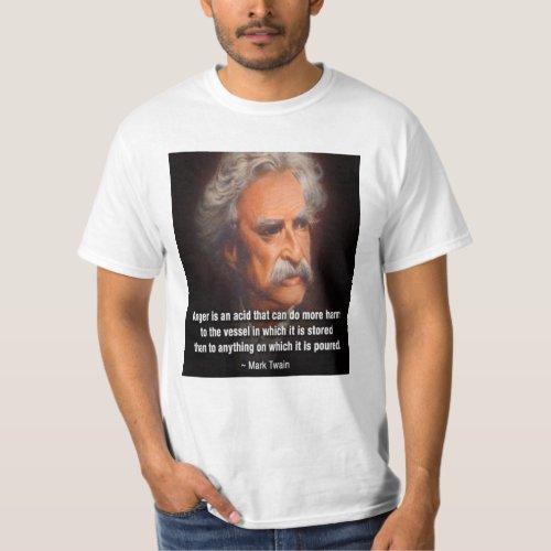 Mark Twain Motivational T Shirt