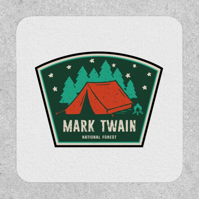 Mark Twain National Forest Camping Patch (Front)