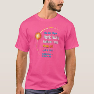 Mark Twain National Forest Total Solar Eclipse 202 T-Shirt