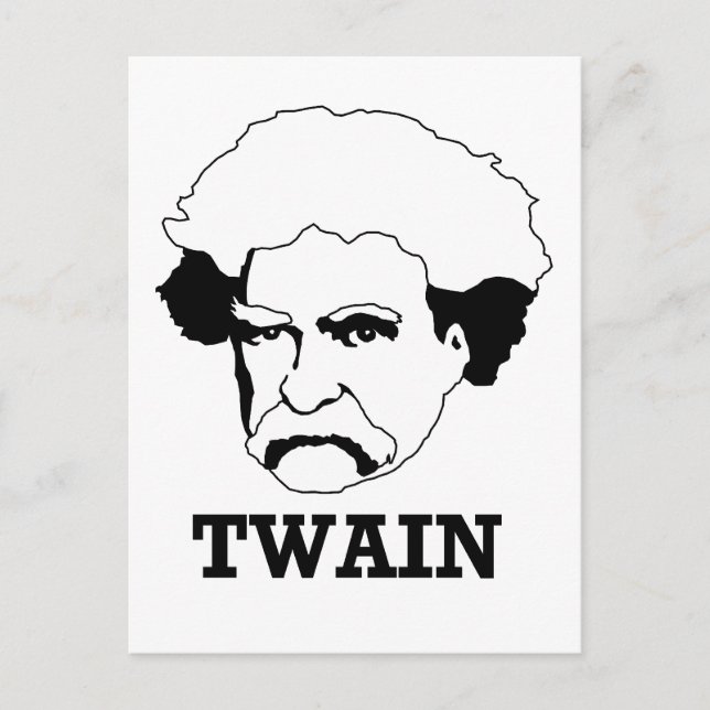 Mark Twain Postcard (Front)