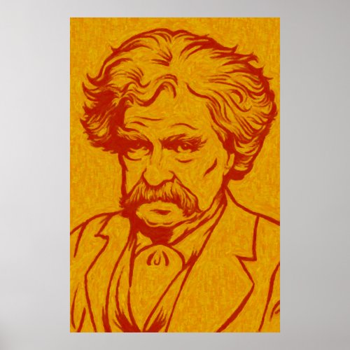 Mark Twain Poster