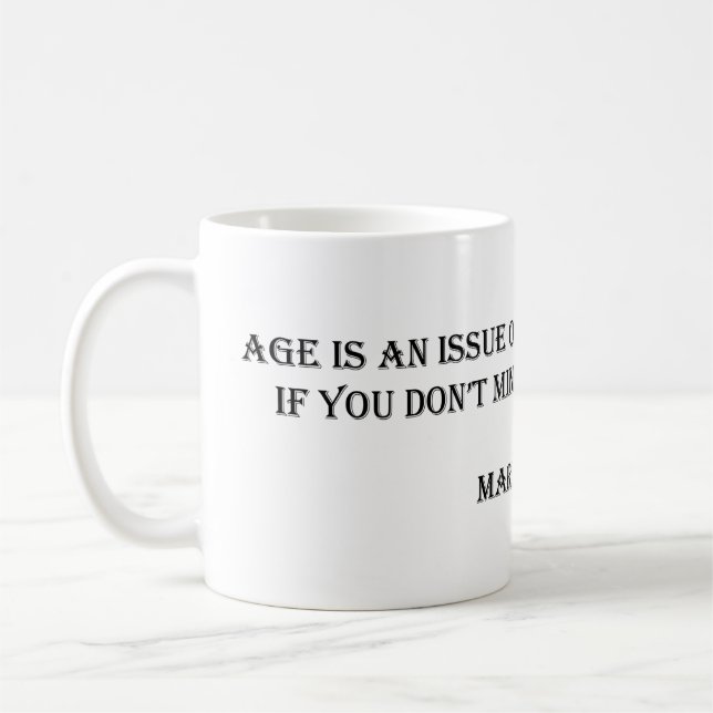Mark Twain Quote Coffee Mug (Left)