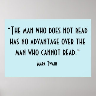 Mark Twain Posters | Zazzle