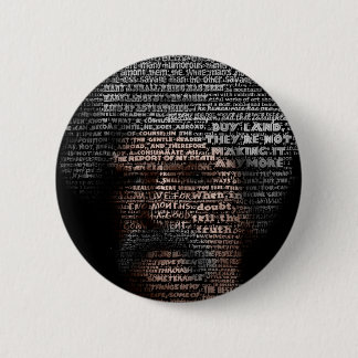 Mark Twain (TypeFace) Pinback Button
