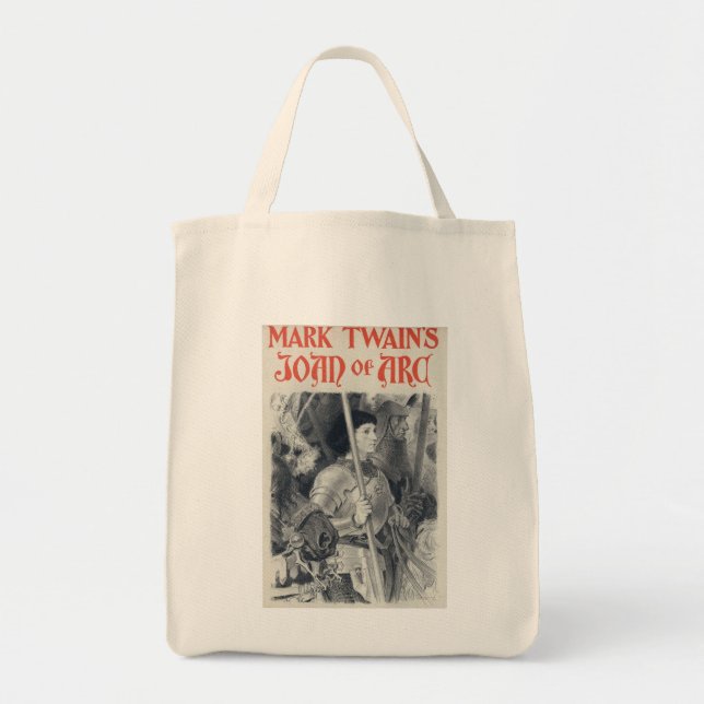 Mark Twain's Joan of Arc Tote Bag (Front)