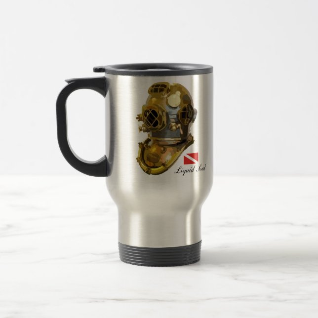 Mark V Helmet - Travel Mug (Left)