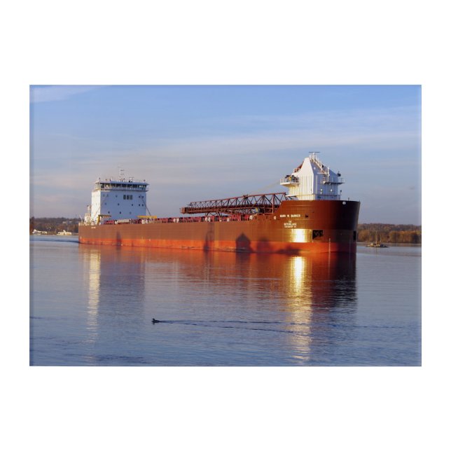 Mark W. Barker acrylic art (Front)