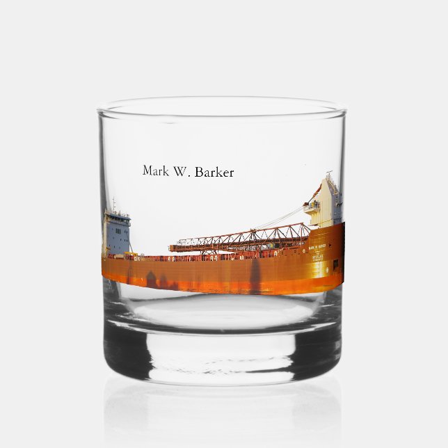 Mark W. Barker glass (Front)
