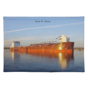 Mark W. Barker placemat