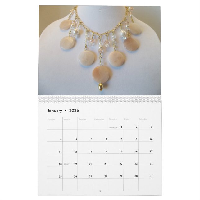 Markalino Jewelry Calendar (Jan 2026)