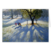 Markeaton Park early snow (Front Horizontal)