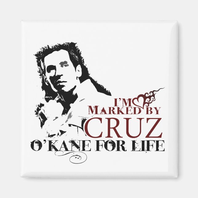 Marked by Cruz Magnet (Front)