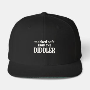 Marked Safe from The Diddler" Funny Horror Meme Visor