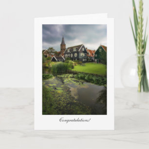 Marken Village Netherlands General Congratulations Card