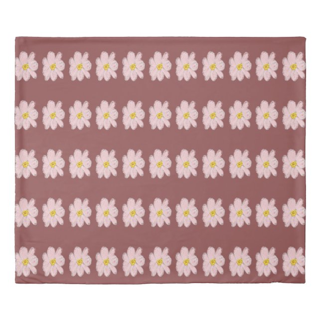 marker flower duvet cover (Front)