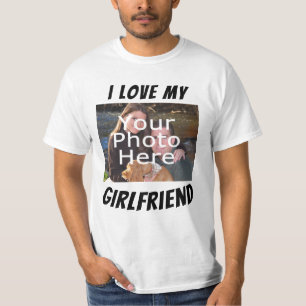 Marker Font Custom Photo and Text T-Shirt