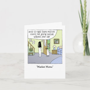 "Marker Moms" Card