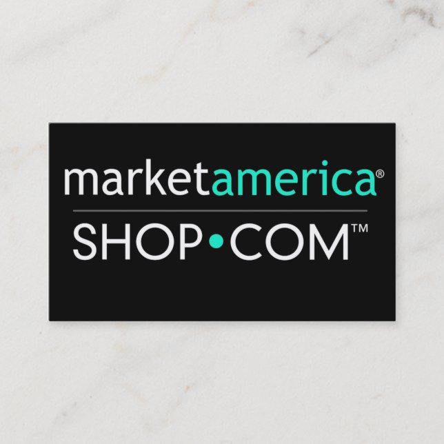 market America Business Card (Front)