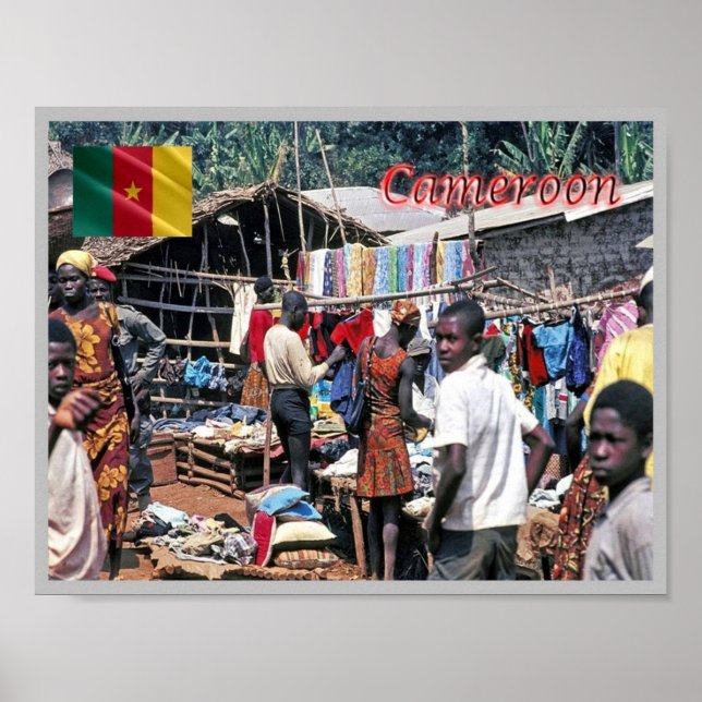 MARKET Cameroon  - Poster (Front)
