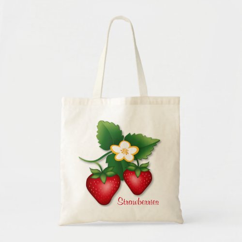 Market Companion Strawberry Tote Bag