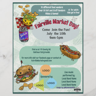 Market Day Event Flyer (No AI)