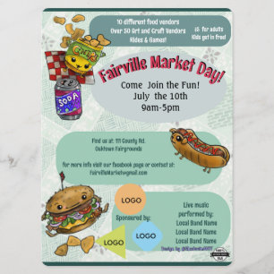 Market Day Event Flyer (No AI) Save The Date