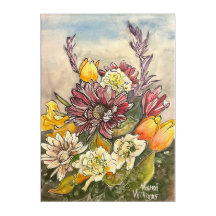Market Flowers Print