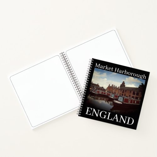 Market Harborough Grand Union Canal England Notebook