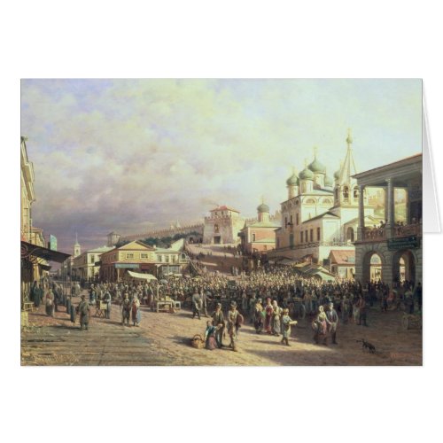 Market in Nishny Novgorod 1872