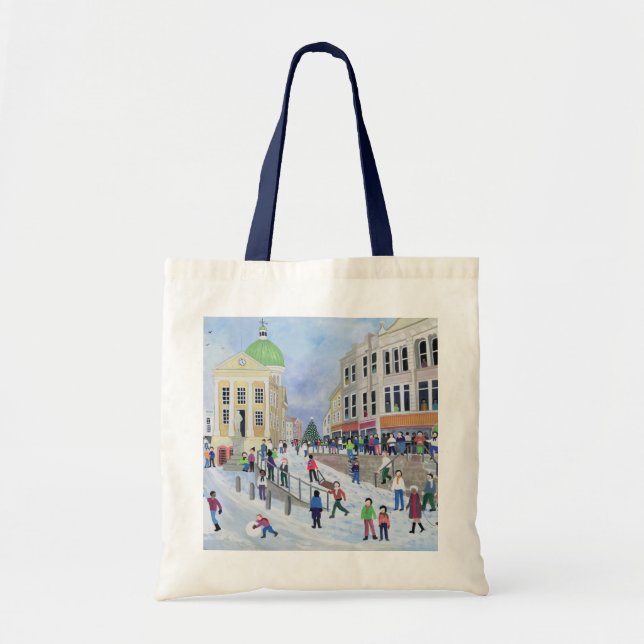 Market Jew Street Penzance Tote Bag (Front)