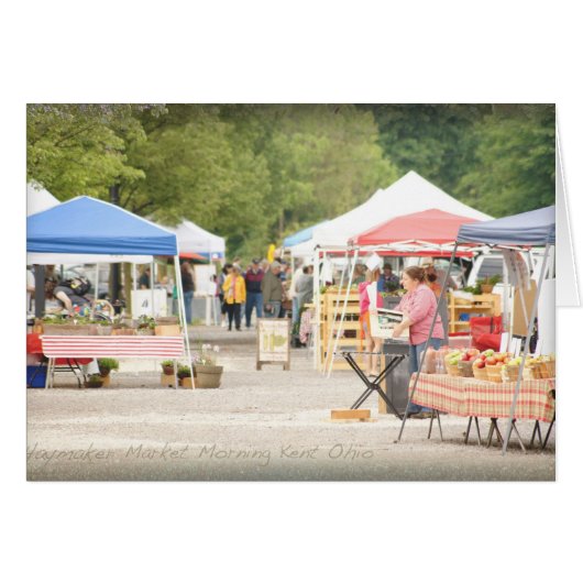 Market Morning Cards (Front Horizontal)