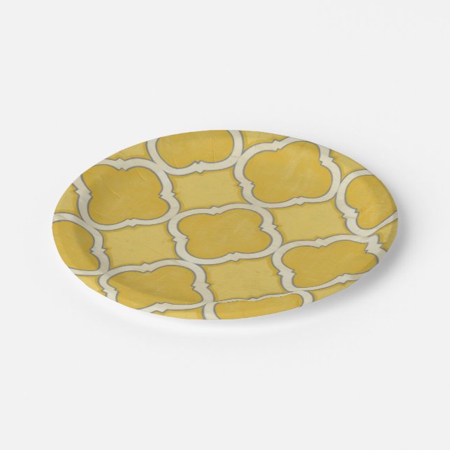 Market Motifs I Paper Plates (Angled)