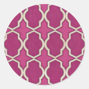 Market Motifs II Classic Round Sticker