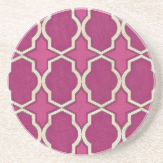Market Motifs II Drink Coaster (Front)