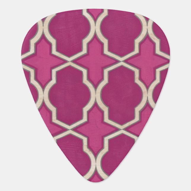 Market Motifs II Guitar Pick (Front)