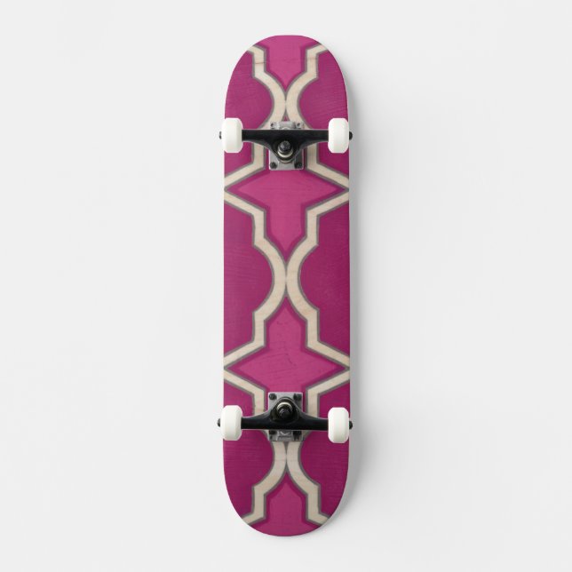 Market Motifs II Skateboard Deck (Front)
