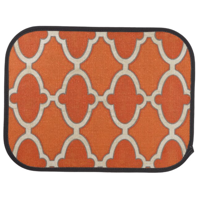 Market Motifs III Car Mat (Rear)