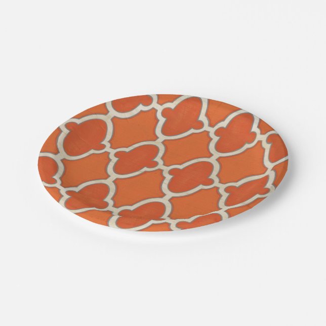Market Motifs III Paper Plates (Angled)